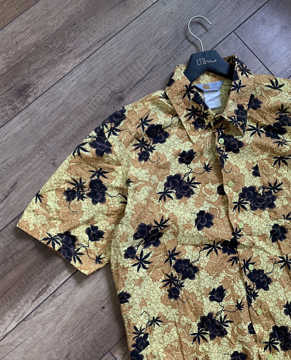 Carhartt Carhartt Hawaii Shirt Sleeve Floral Shirt Size US XL / EU 56 / 4 - 4 Thumbnail
