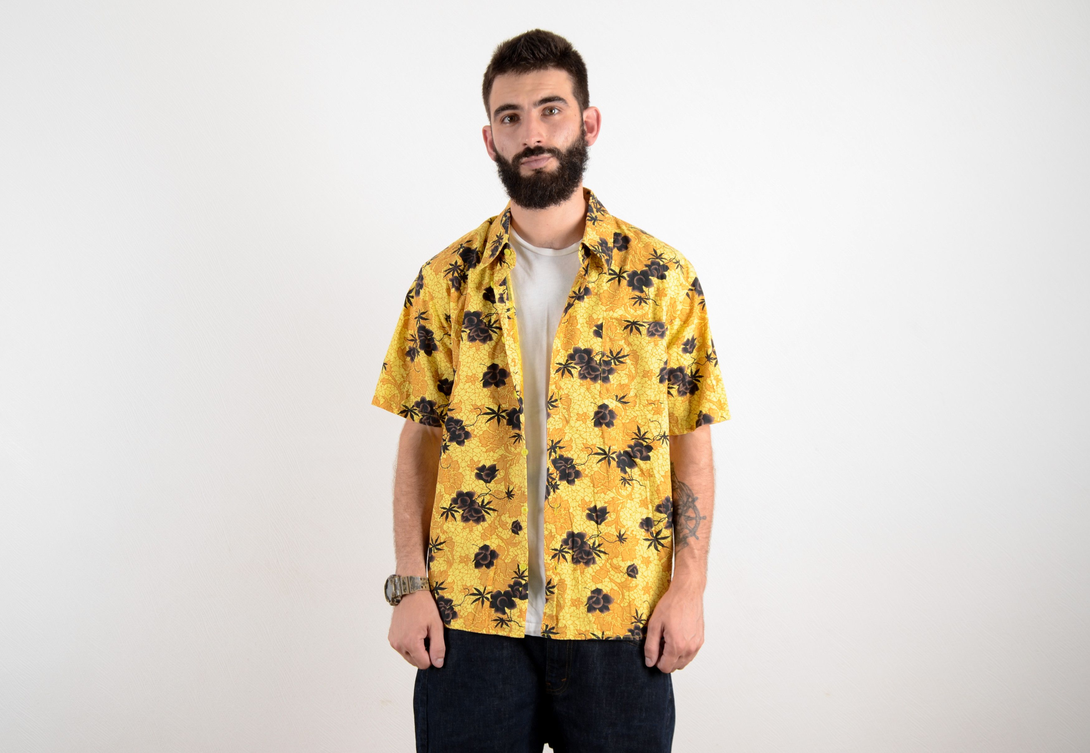 Carhartt Carhartt Hawaii Shirt Sleeve Floral Shirt Size US XL / EU 56 / 4 - 1 Thumbnail