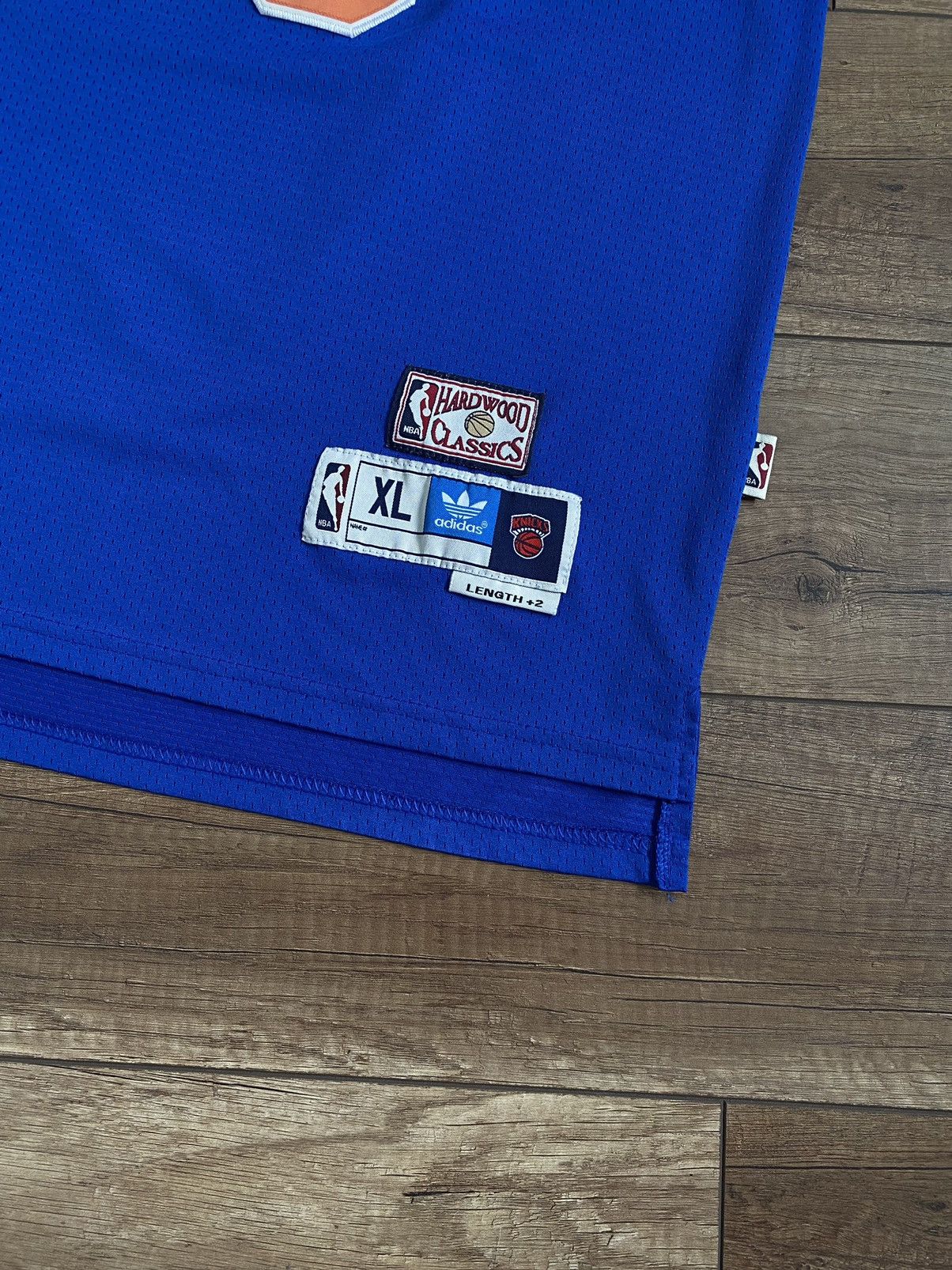 Adidas Vintage Adidas New York Knicks Jersey 33 Ewing NBA Size US XL / EU 56 / 4 - 8 Thumbnail