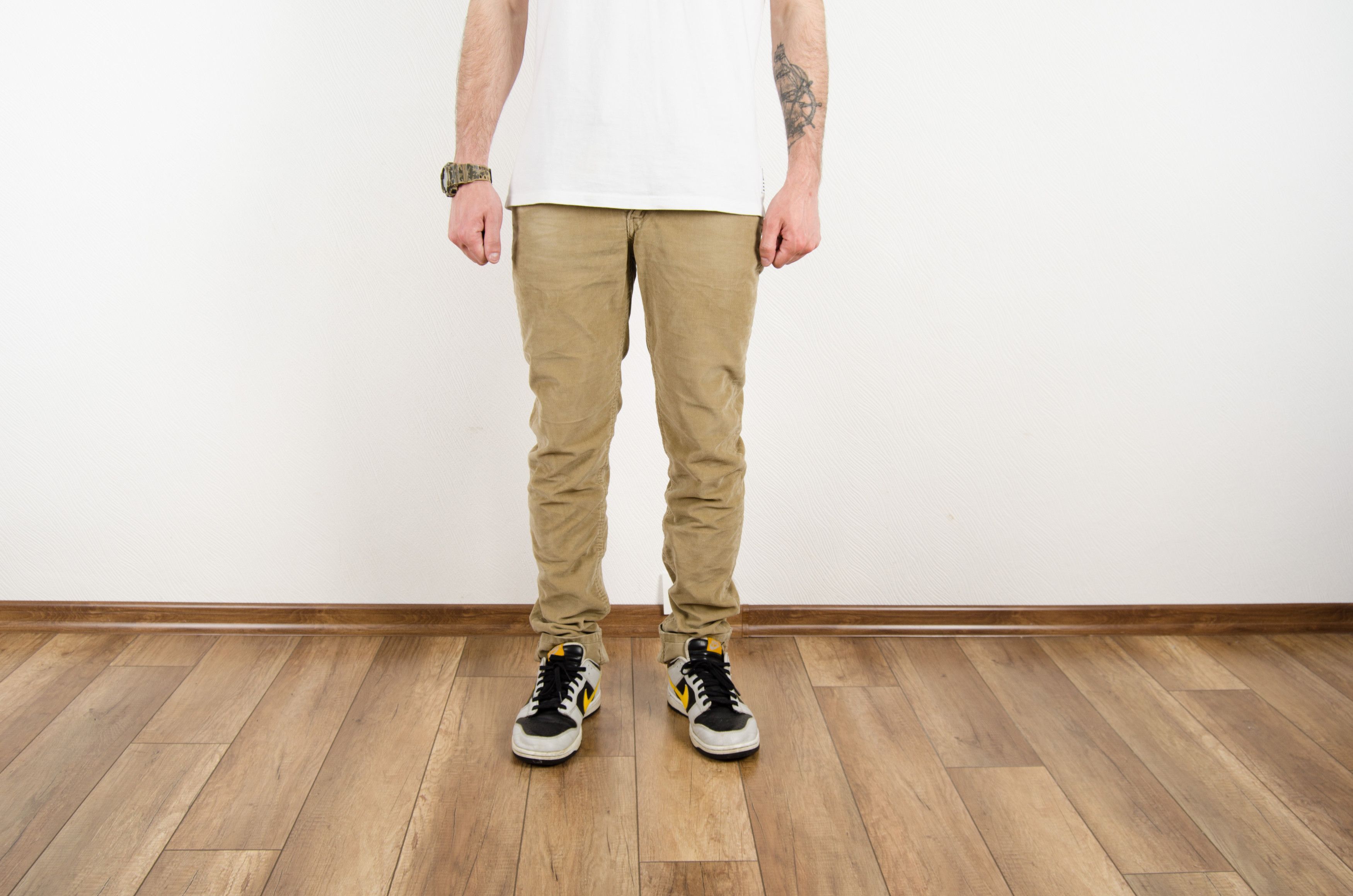 Levi's Vintage Style Levi's 511 Corduroy Beige Pants Trousers Size US 31 - 3 Thumbnail