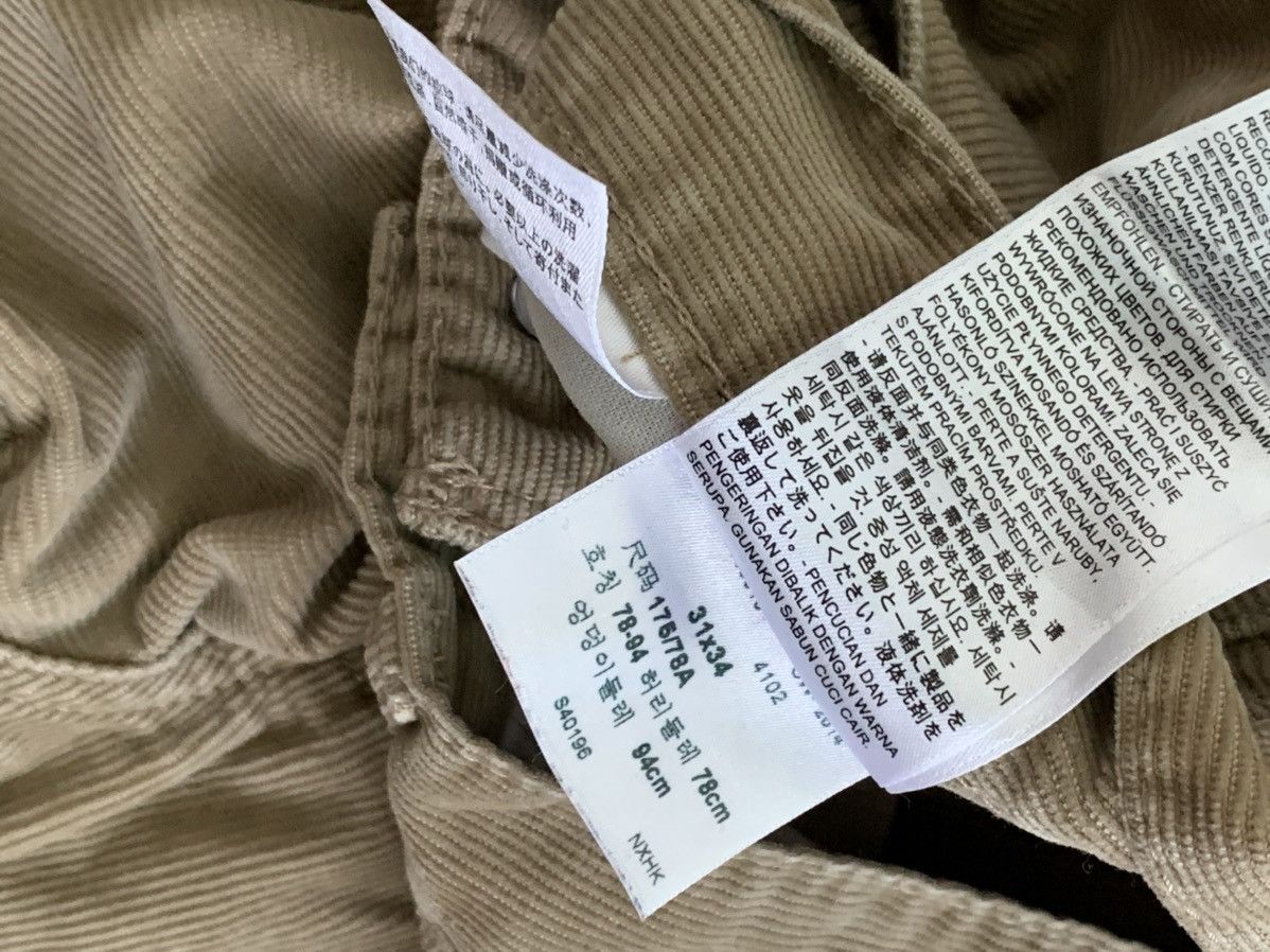 Levi's Vintage Style Levi's 511 Corduroy Beige Pants Trousers Size US 31 - 12 Thumbnail