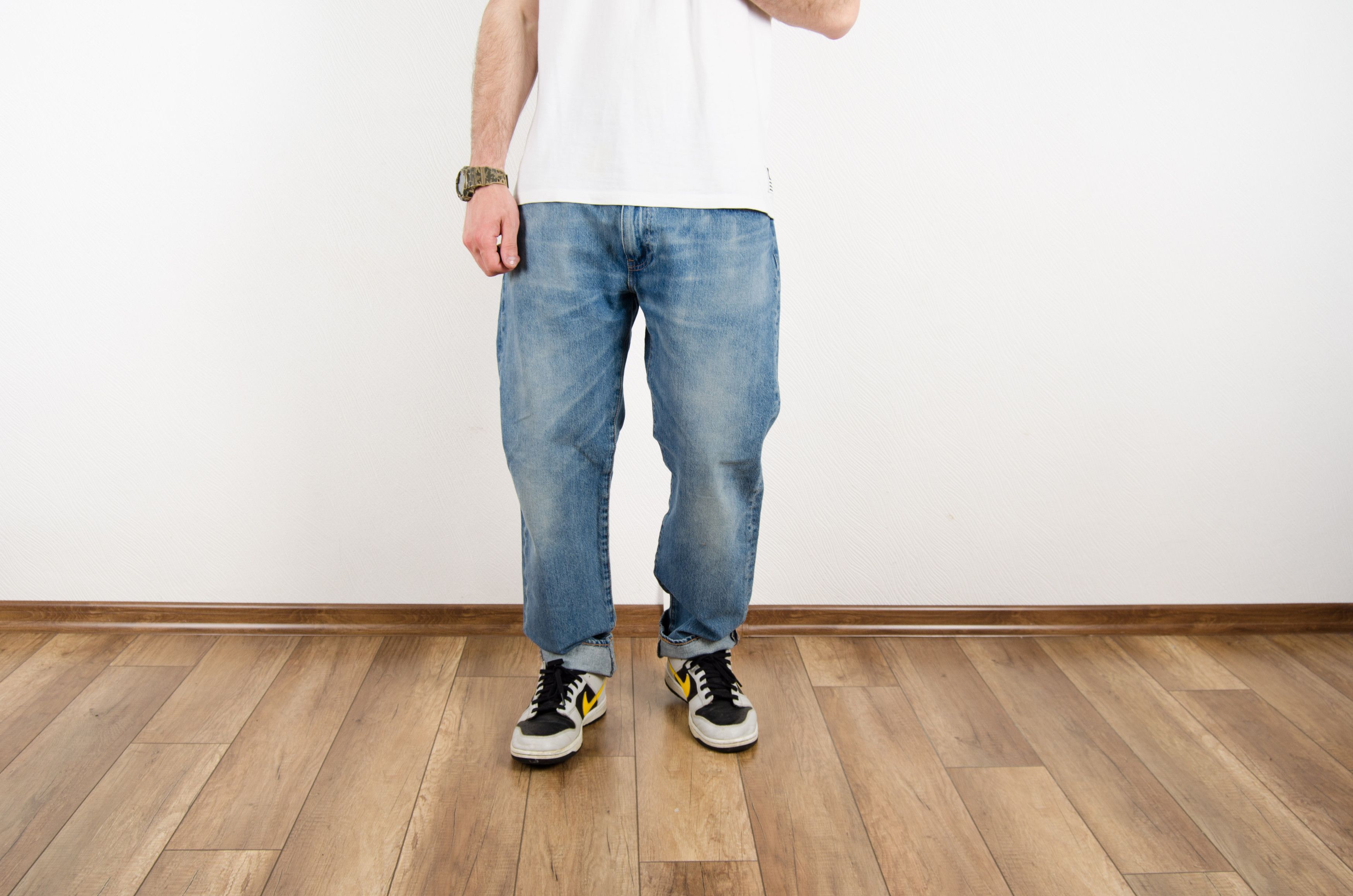 Levi's Levi’s 501 Big E Premium Denim Jeans Pants Stonewashed Blue Size US 36 / EU 52 - 4 Thumbnail