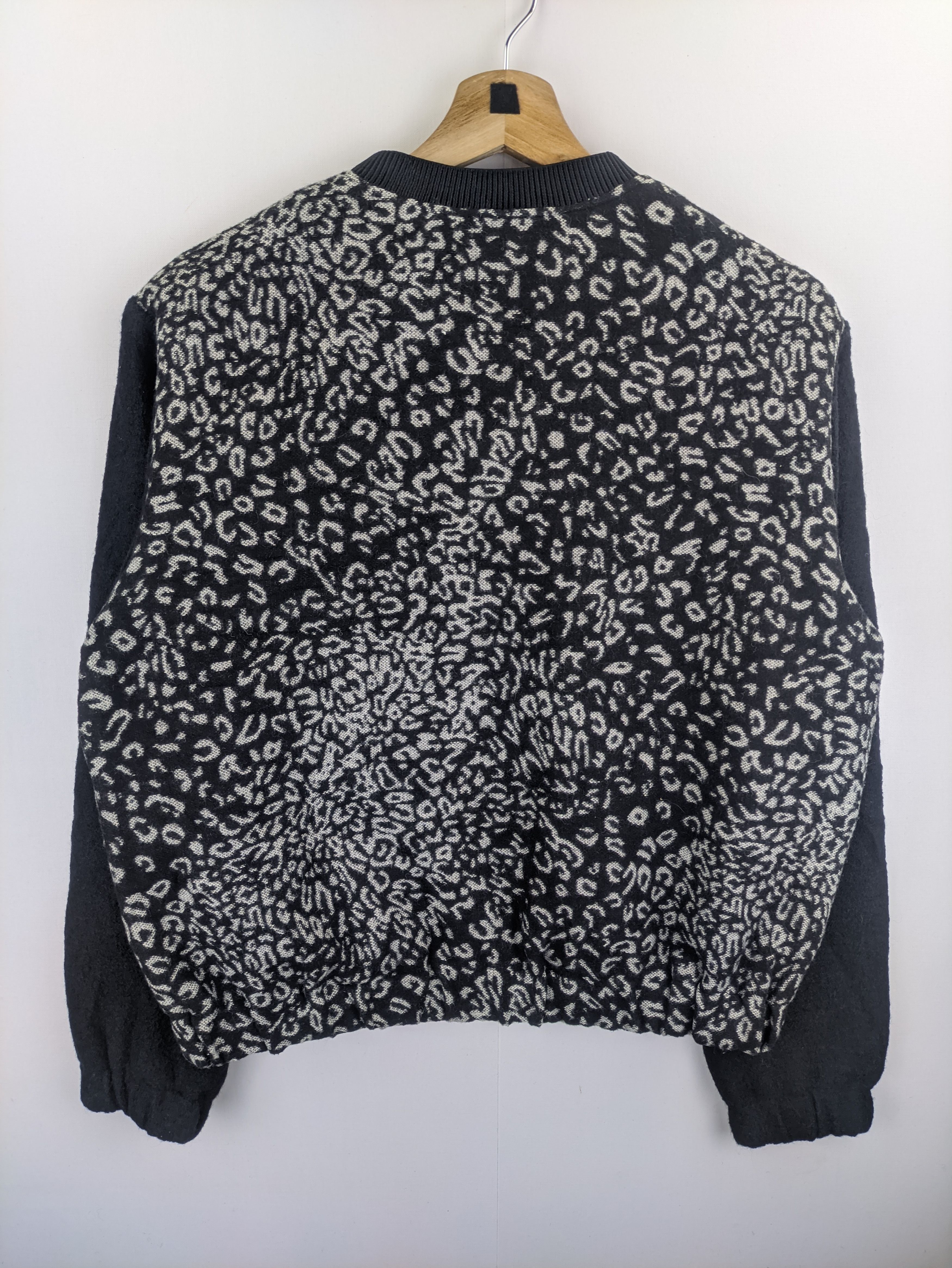 Japanese Brand Steals🔥Cropped Wool Jacket Leopard by Maison Scotch Size M / US 6-8 / IT 42-44 - 2 Thumbnail