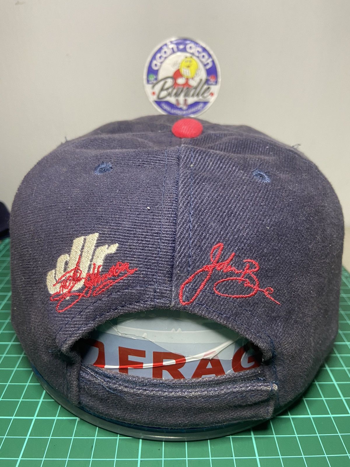 Japanese Brand SHELL HELIX RACING CAP HAT WITH AUTOGRAPH Size ONE SIZE - 4 Thumbnail