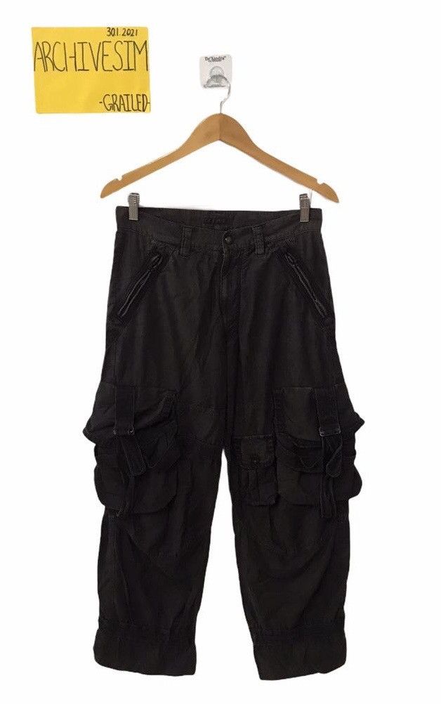 If Six Was Nine Halb Japanese Brand Tactical Bondage Pants Size US 31 - 2 Thumbnail