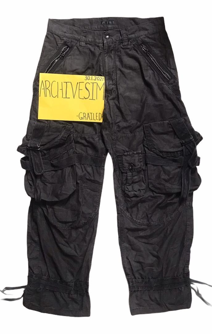 If Six Was Nine Halb Japanese Brand Tactical Bondage Pants Size US 31 - 1 Thumbnail