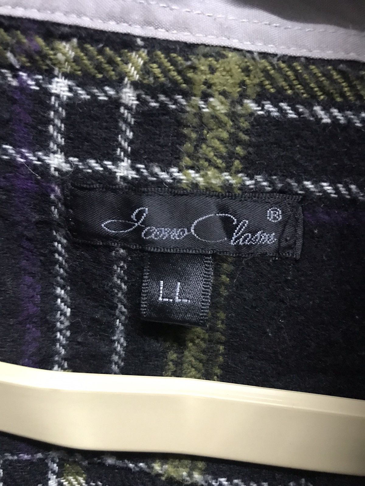 Flannel × Vintage Vintage wool flannel Japanese brand Size US L / EU 52-54 / 3 - 4 Thumbnail