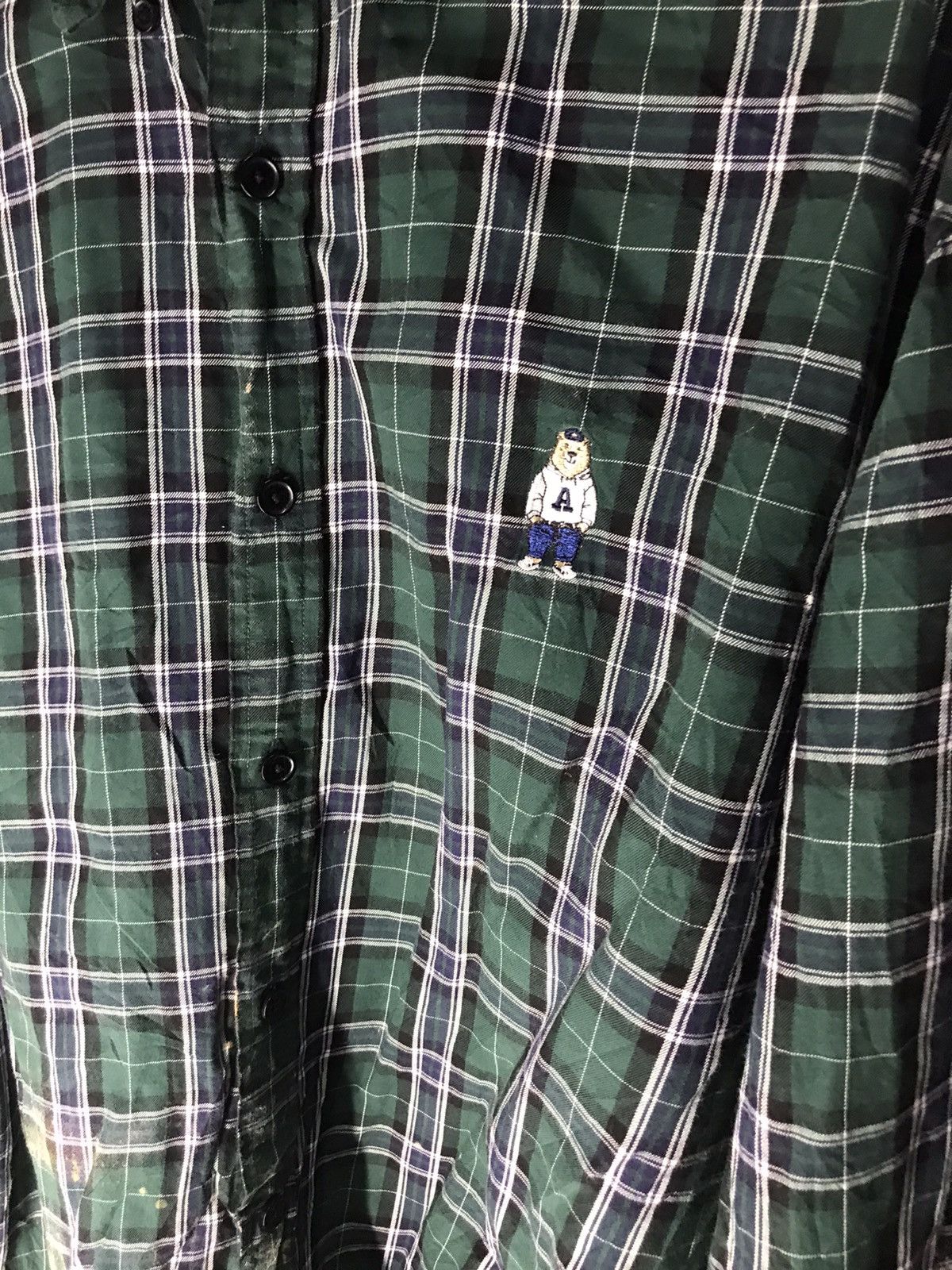 Flannel × Golden Bear Wool flannel shirt golden bear Size US XL / EU 56 / 4 - 4 Thumbnail