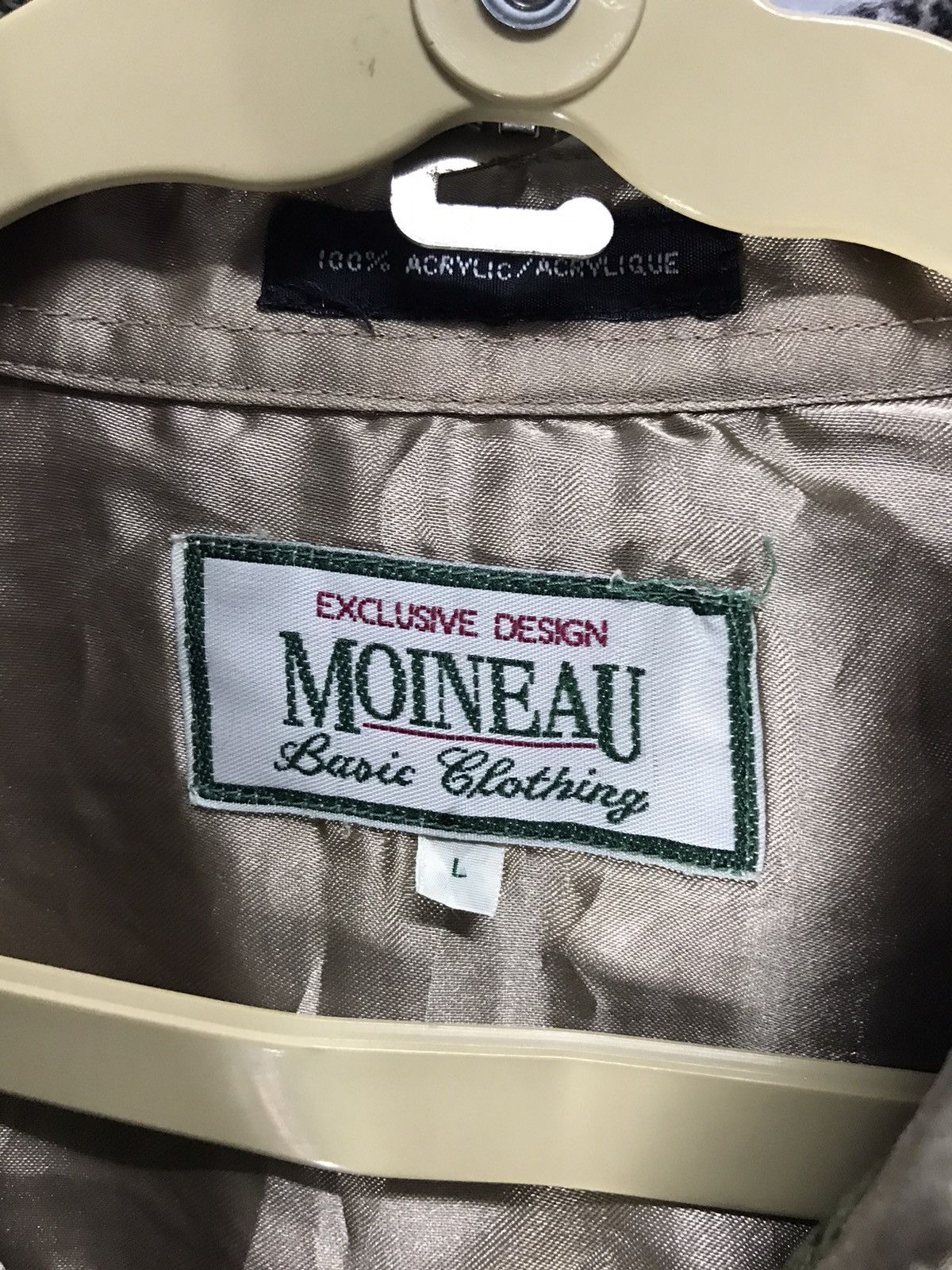 Flannel × Vintage Vintage wool flannel by exclusive design moineau Size US L / EU 52-54 / 3 - 4 Thumbnail