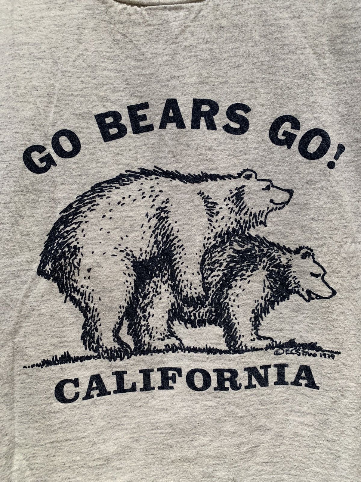 Vintage *RARE* Vintage Go Bears Cal Berkeley Drinking Song Shirt XL Size US XL / EU 56 / 4 - 3 Thumbnail
