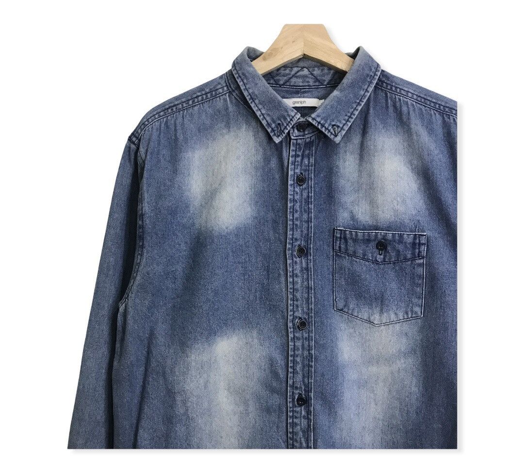Japanese Brand Graniph Trucker Denim Jacket Size US L / EU 52-54 / 3 - 4 Thumbnail