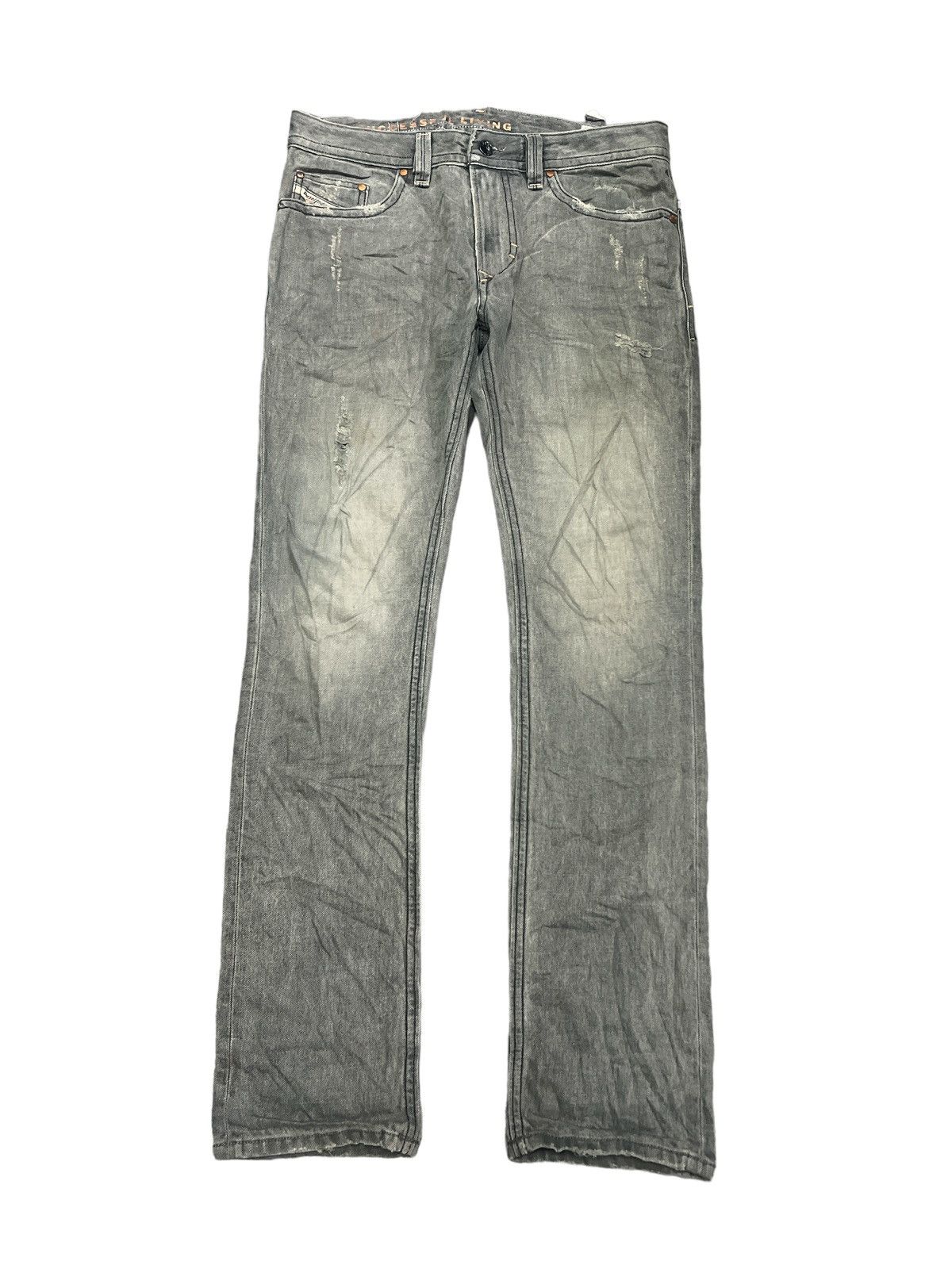 Diesel THRASHED DIESEL SLIM SKINNY DENIM PANT Size US 32 / EU 48 - 1 Thumbnail