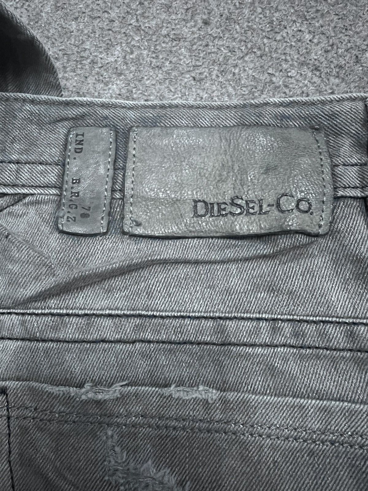 Diesel THRASHED DIESEL SLIM SKINNY DENIM PANT Size US 32 / EU 48 - 6 Thumbnail