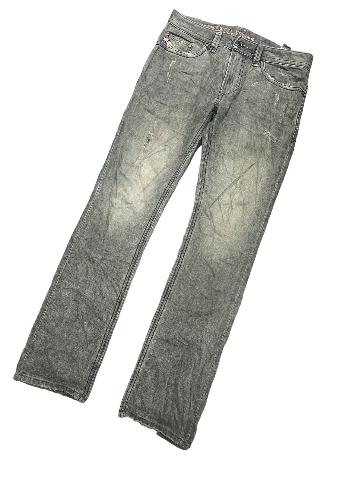 Diesel THRASHED DIESEL SLIM SKINNY DENIM PANT Size US 32 / EU 48 - 4 Thumbnail