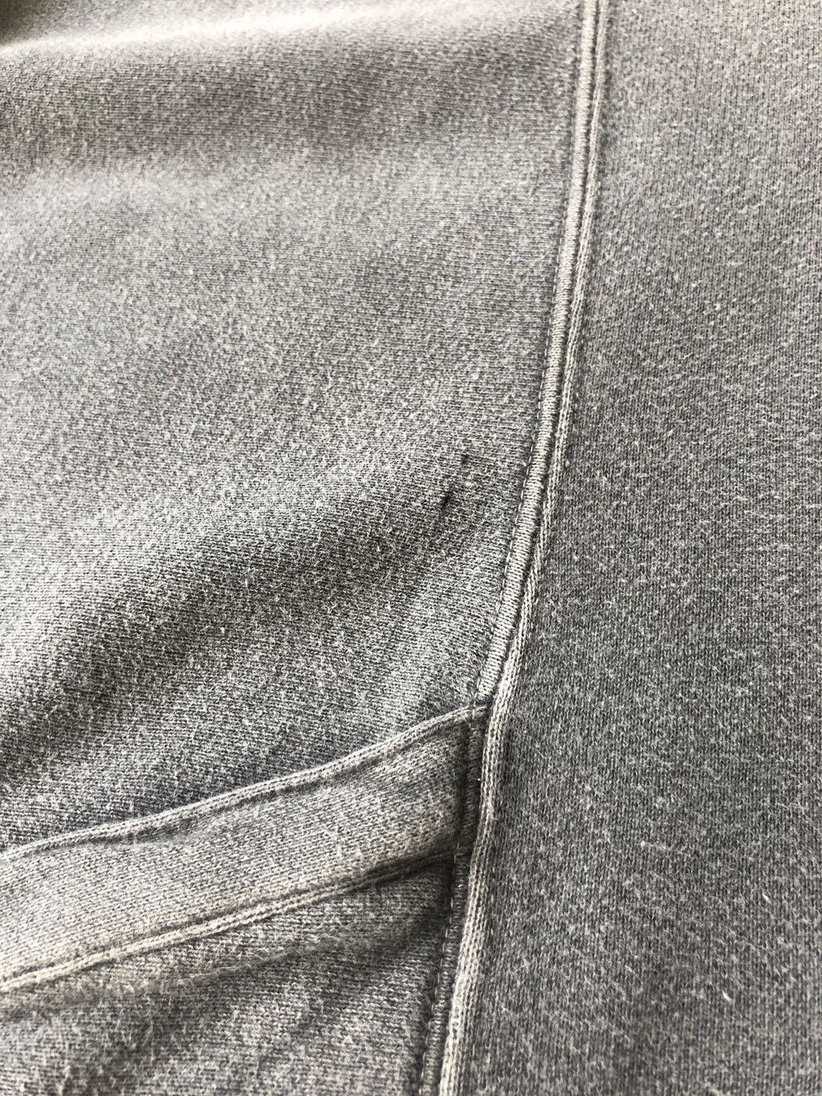 NO ID 🇯🇵 Made No ID Cozy Faded Grey Zipper Sweater Size US M / EU 48-50 / 2 - 5 Thumbnail