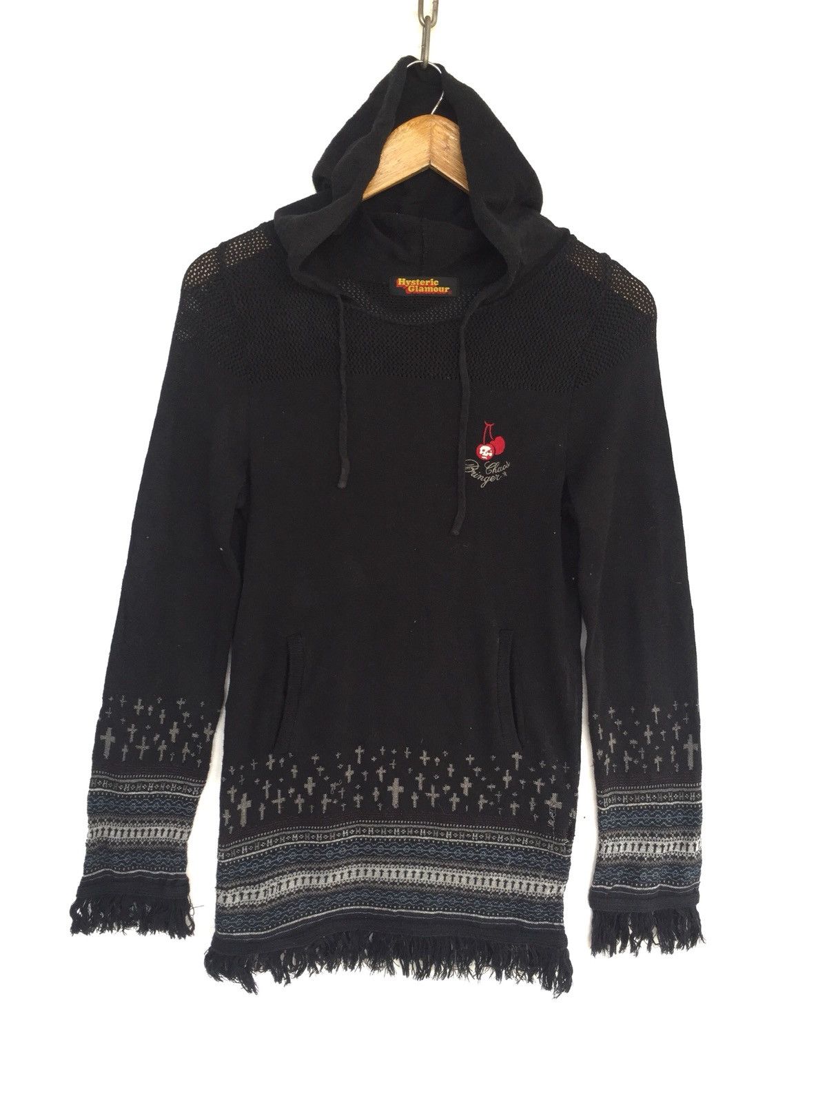 Hysteric Glamour Hysteric Glamour Chaos Punk Goth Hoodie Sweater Size US XS / EU 42 / 0 - 1 Thumbnail