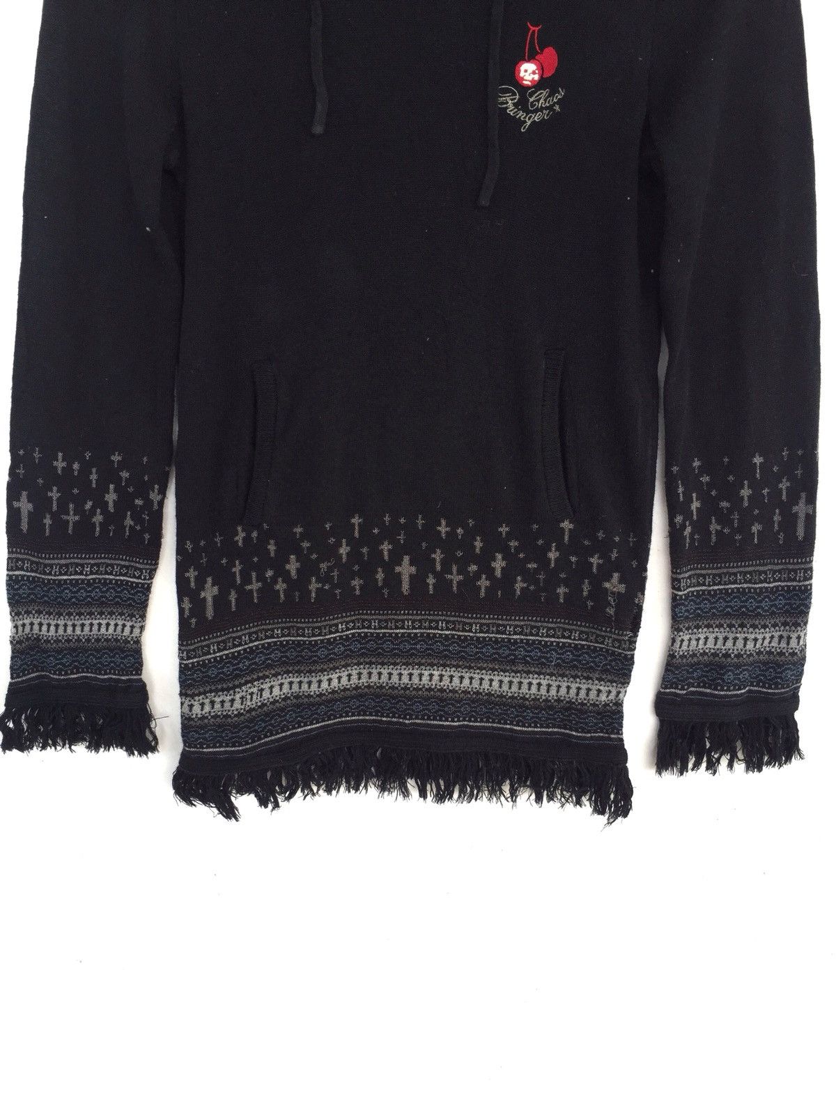 Hysteric Glamour Hysteric Glamour Chaos Punk Goth Hoodie Sweater Size US XS / EU 42 / 0 - 4 Thumbnail