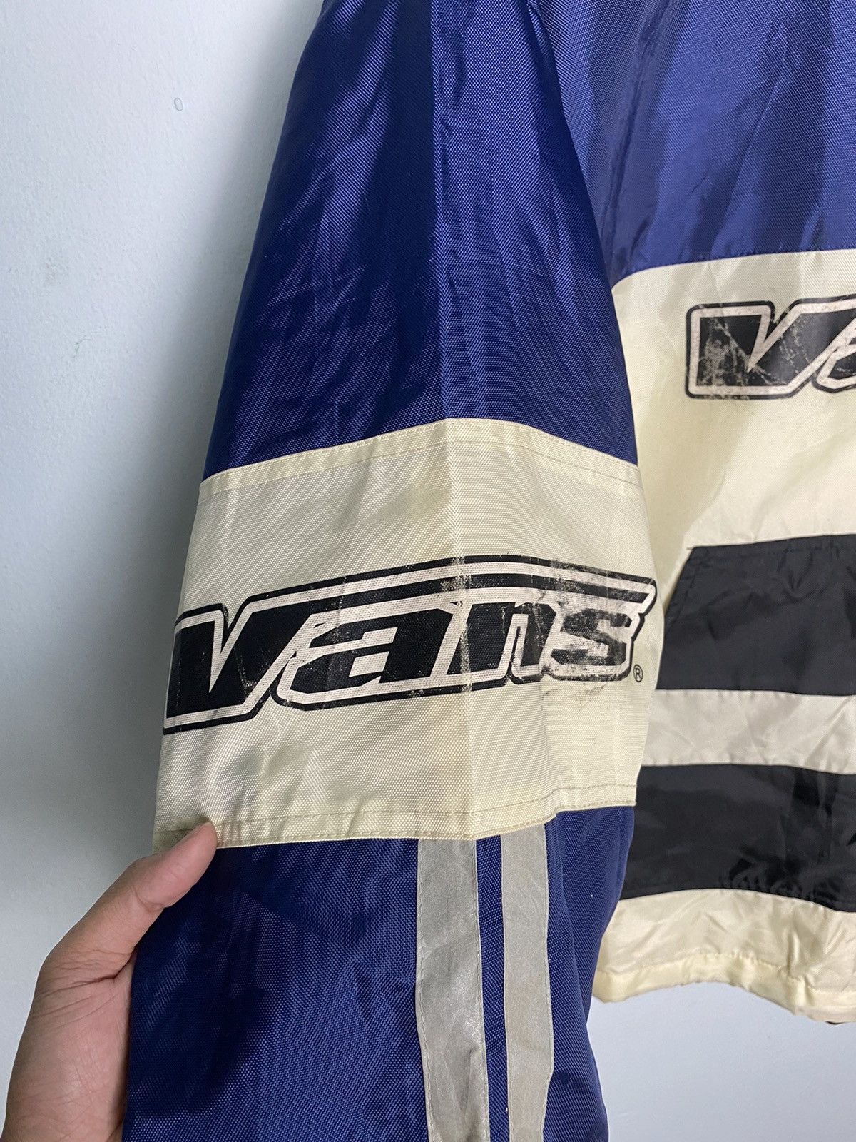 Vans × Vintage Vintage Vans Usa Jacket Hidden Hooded Size US L / EU 52-54 / 3 - 9 Thumbnail