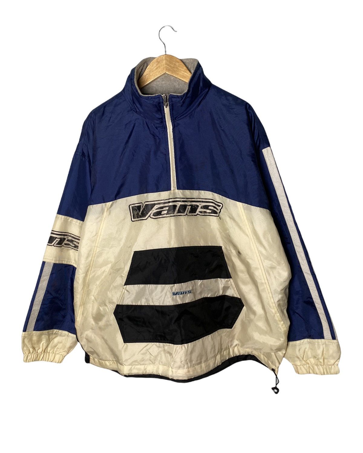 Vans × Vintage Vintage Vans Usa Jacket Hidden Hooded Size US L / EU 52-54 / 3 - 1 Thumbnail