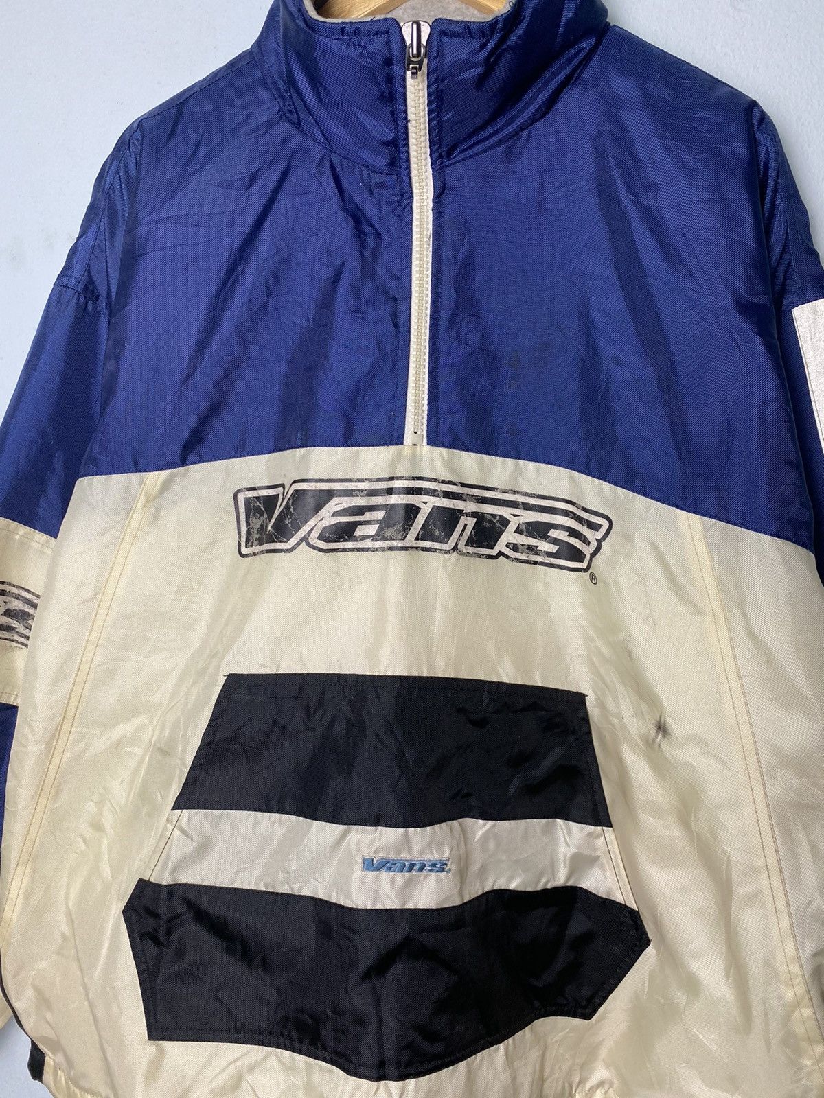 Vans × Vintage Vintage Vans Usa Jacket Hidden Hooded Size US L / EU 52-54 / 3 - 4 Thumbnail