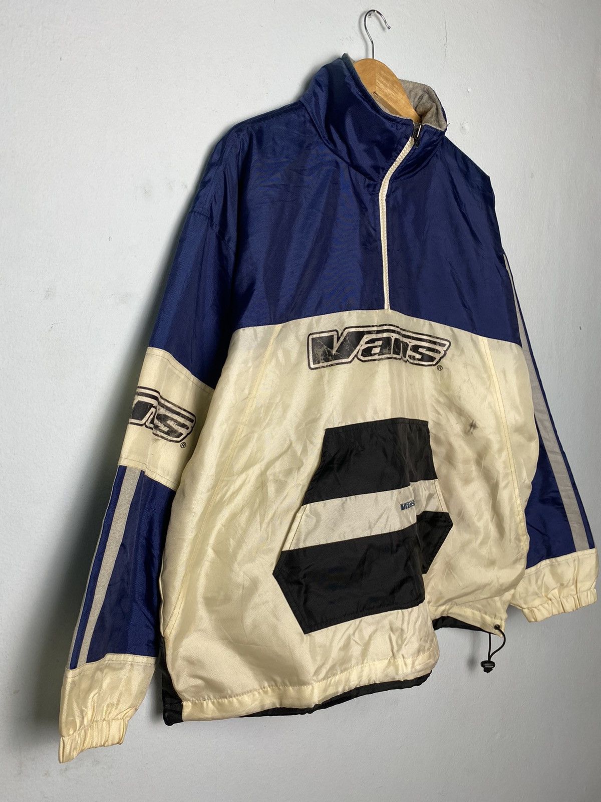 Vans × Vintage Vintage Vans Usa Jacket Hidden Hooded Size US L / EU 52-54 / 3 - 3 Thumbnail