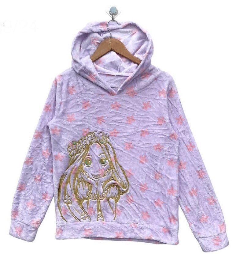 Disney 🔥Accept Binding Offer🔥 Elsa Frozen Fleece Hoodie Size L / US 10 / IT 46 - 1 Thumbnail