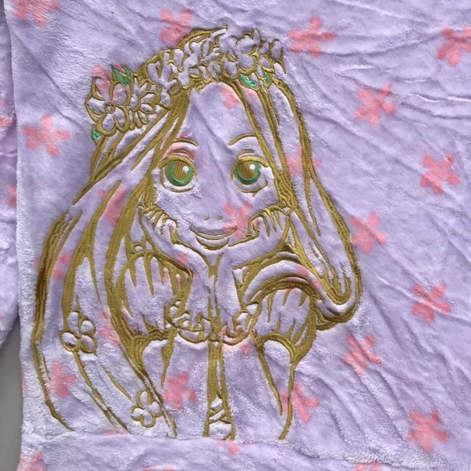 Disney 🔥Accept Binding Offer🔥 Elsa Frozen Fleece Hoodie Size L / US 10 / IT 46 - 3 Thumbnail