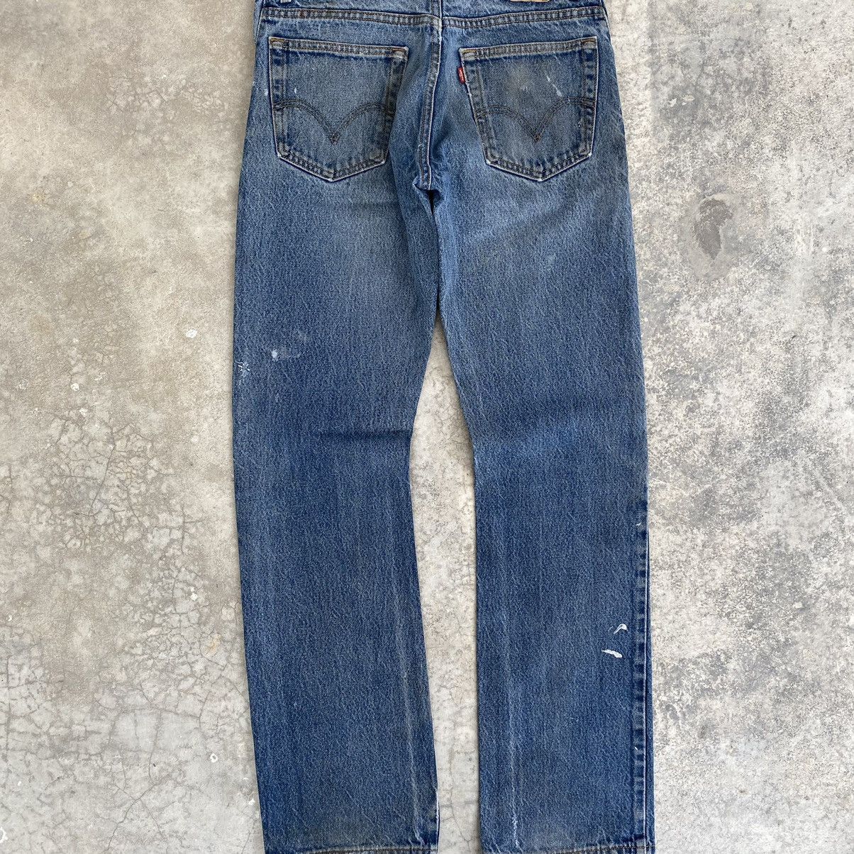 Levi's Vintage Levis 517 Flared Leg Bootcut Dirty Jeans Size US 32 / EU 48 - 18 Thumbnail