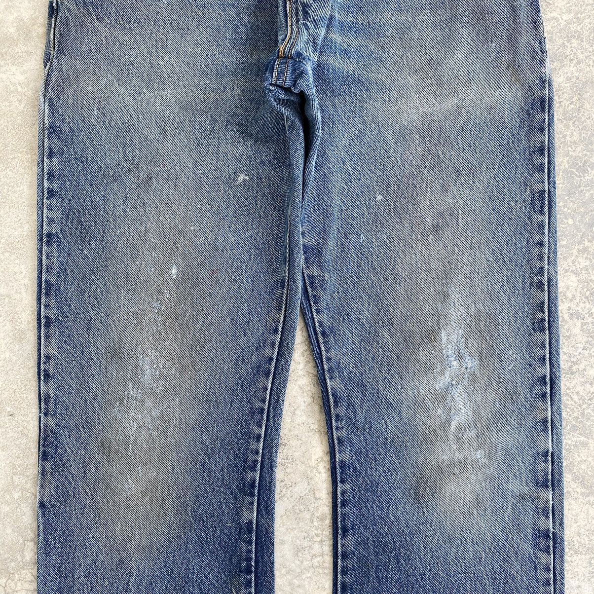 Levi's Vintage Levis 517 Flared Leg Bootcut Dirty Jeans Size US 32 / EU 48 - 7 Thumbnail