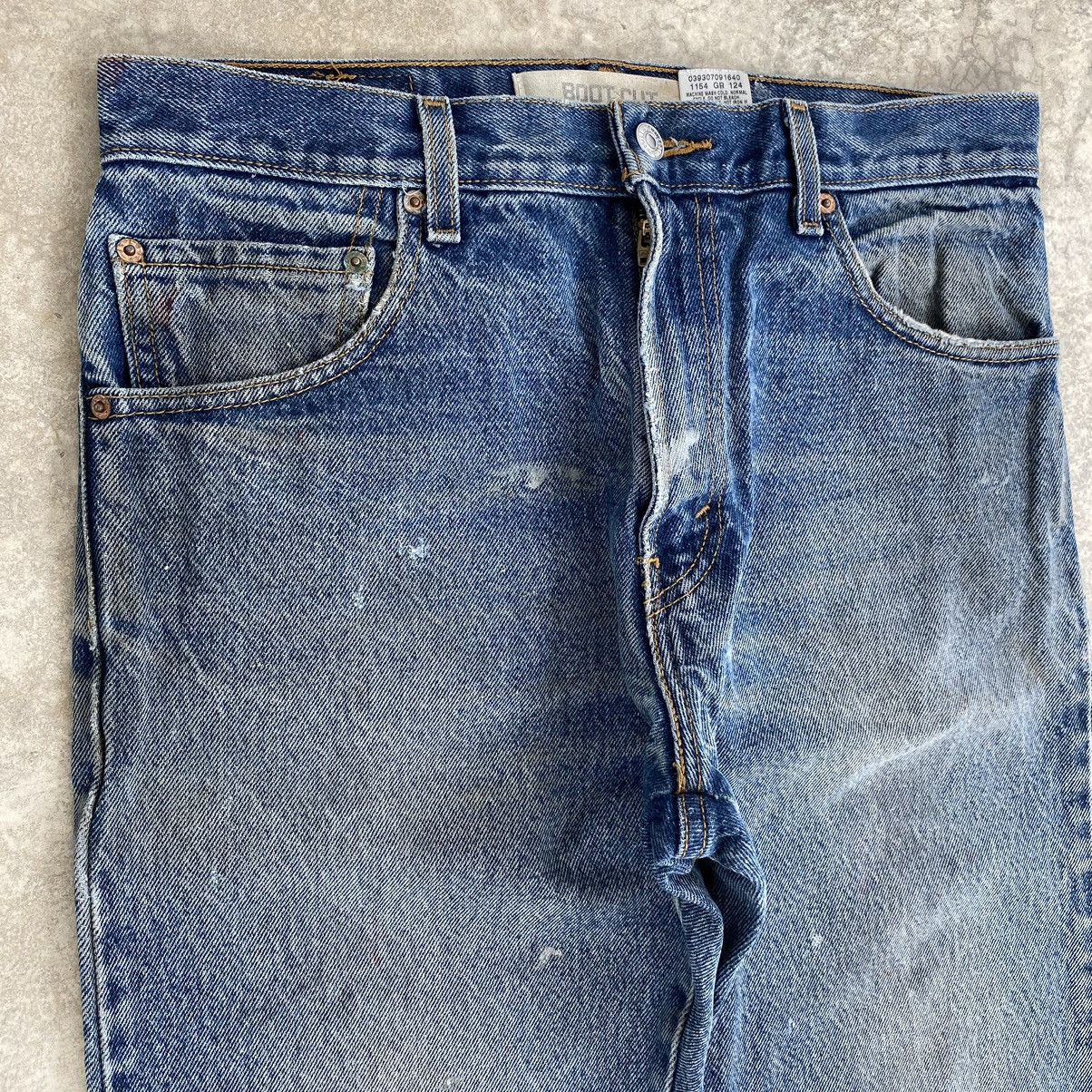 Levi's Vintage Levis 517 Flared Leg Bootcut Dirty Jeans Size US 32 / EU 48 - 10 Thumbnail