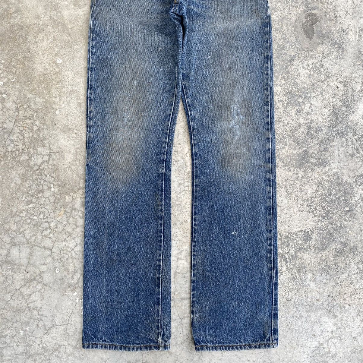 Levi's Vintage Levis 517 Flared Leg Bootcut Dirty Jeans Size US 32 / EU 48 - 3 Thumbnail