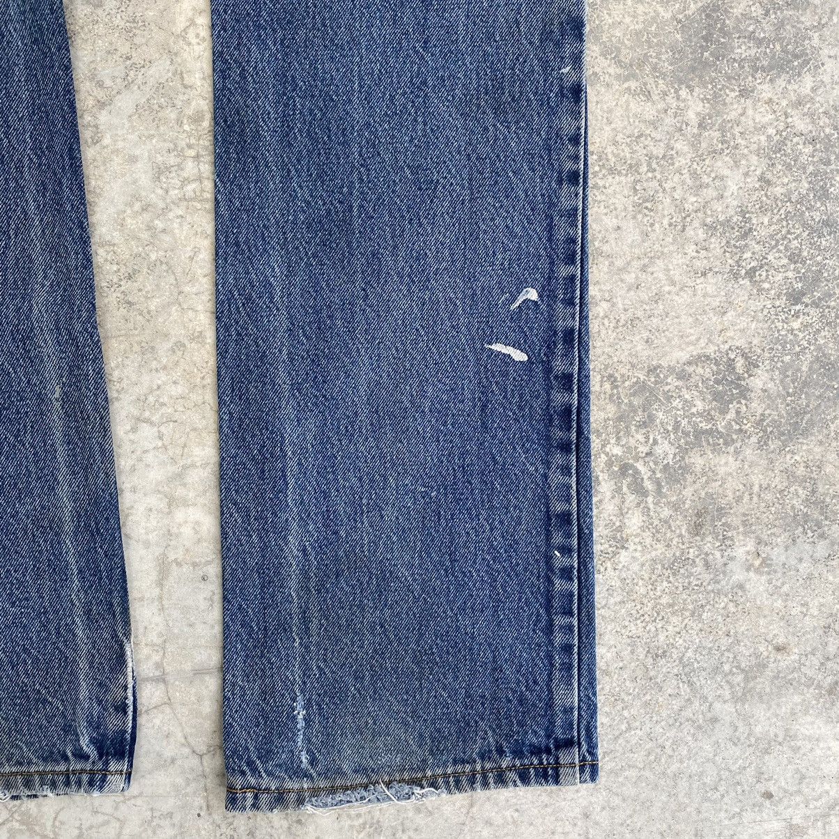Levi's Vintage Levis 517 Flared Leg Bootcut Dirty Jeans Size US 32 / EU 48 - 19 Thumbnail