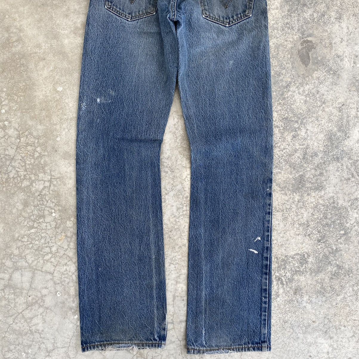 Levi's Vintage Levis 517 Flared Leg Bootcut Dirty Jeans Size US 32 / EU 48 - 17 Thumbnail