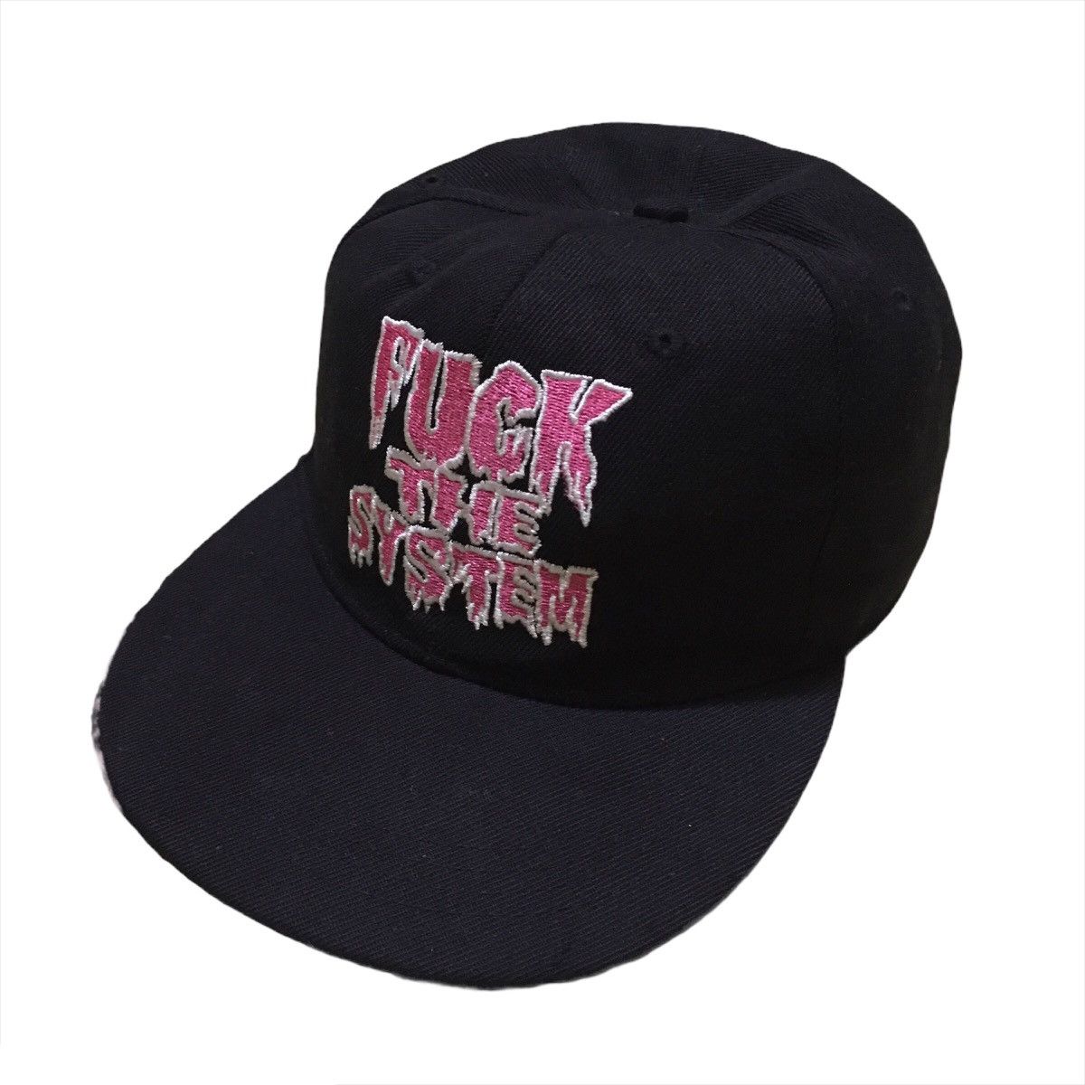 Japanese Brand Japanese Brand Fuck The System Cap Snapback Size ONE SIZE - 2 Thumbnail