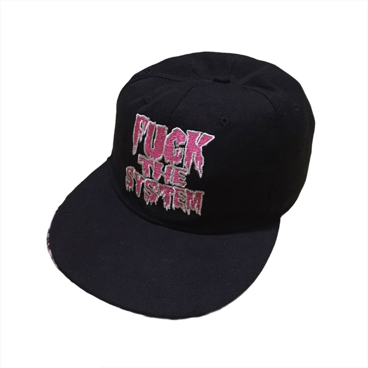 Japanese Brand Japanese Brand Fuck The System Cap Snapback Size ONE SIZE - 3 Thumbnail
