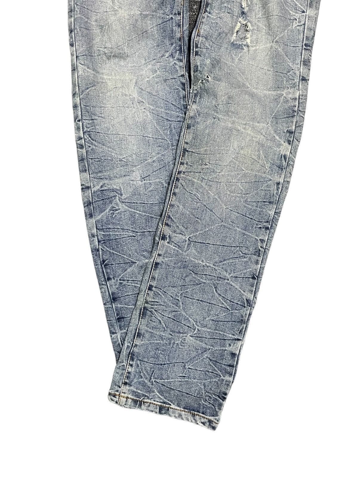 Japanese Brand Vintage Japanese Streetstyle Ripped Destroyed Punk Jeans Size US 33 - 6 Thumbnail