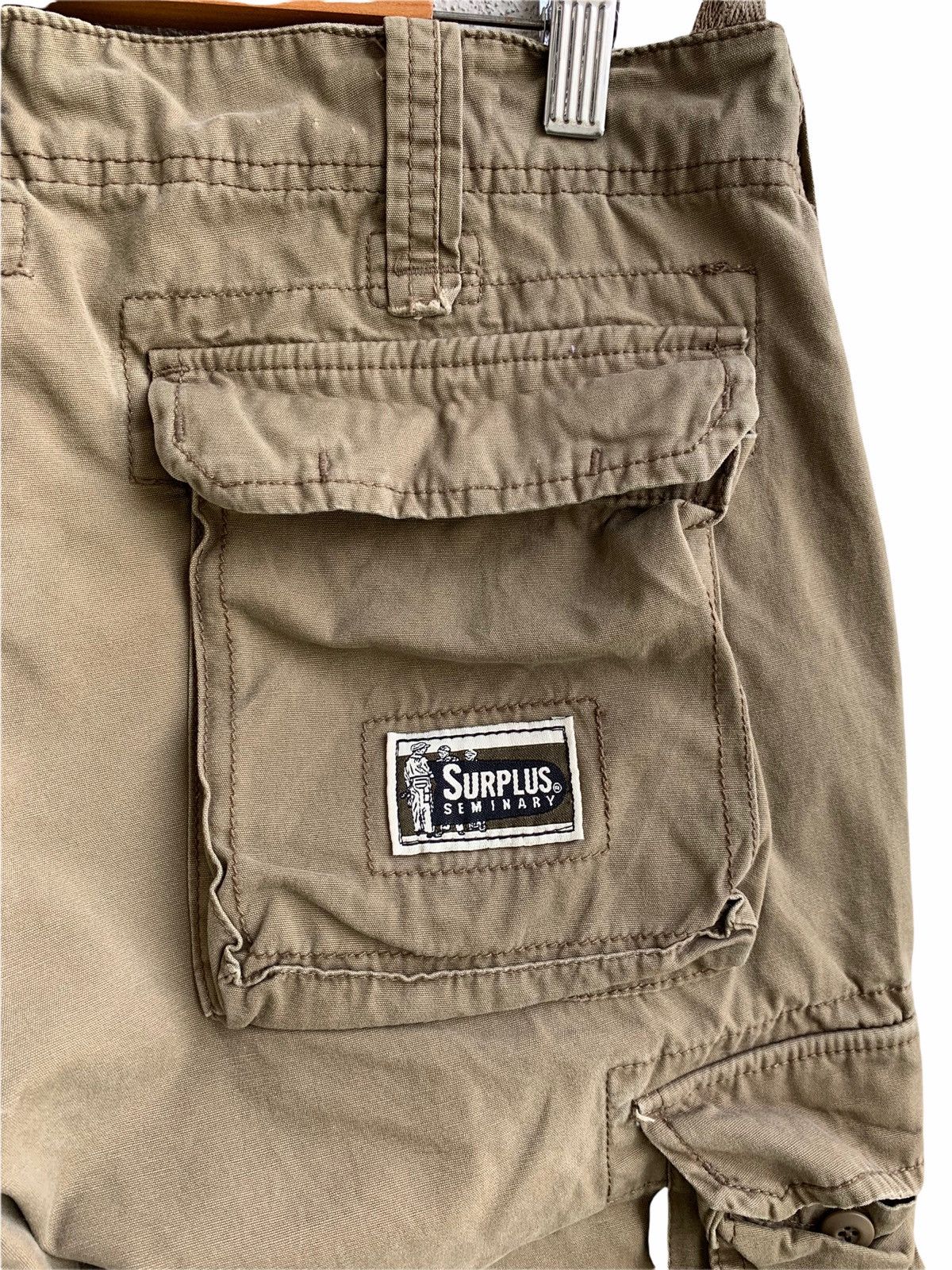 Japanese Brand Japanesebrand Surplus Cargo Multiple Pocket Pants Size US 34 / EU 50 - 9 Thumbnail