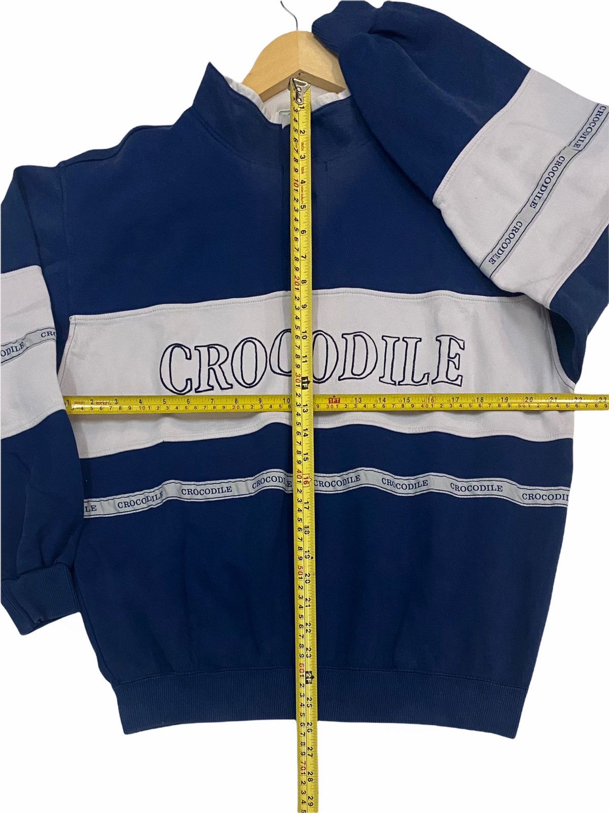 Japanese Brand × Lacoste × Other VINTAGE CROCODILE BIG SPELL OUT Size US L / EU 52-54 / 3 - 13 Thumbnail