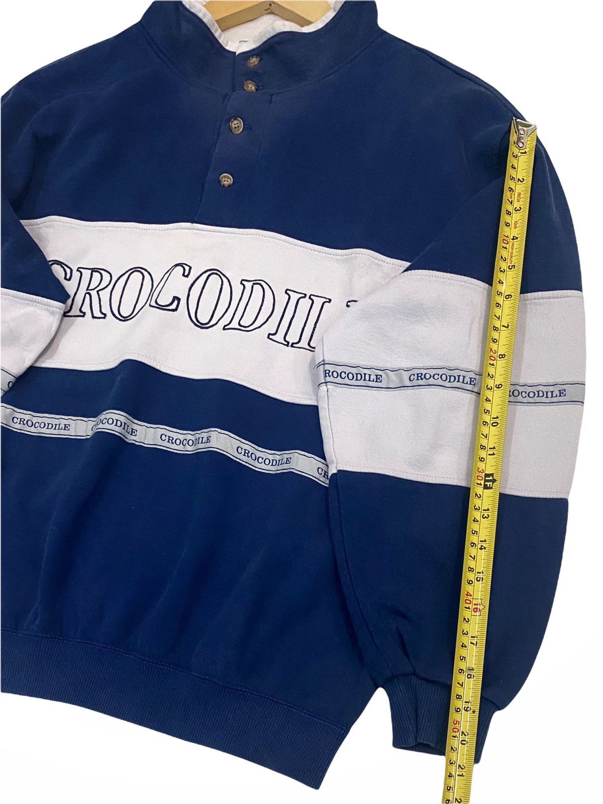 Japanese Brand × Lacoste × Other VINTAGE CROCODILE BIG SPELL OUT Size US L / EU 52-54 / 3 - 16 Thumbnail
