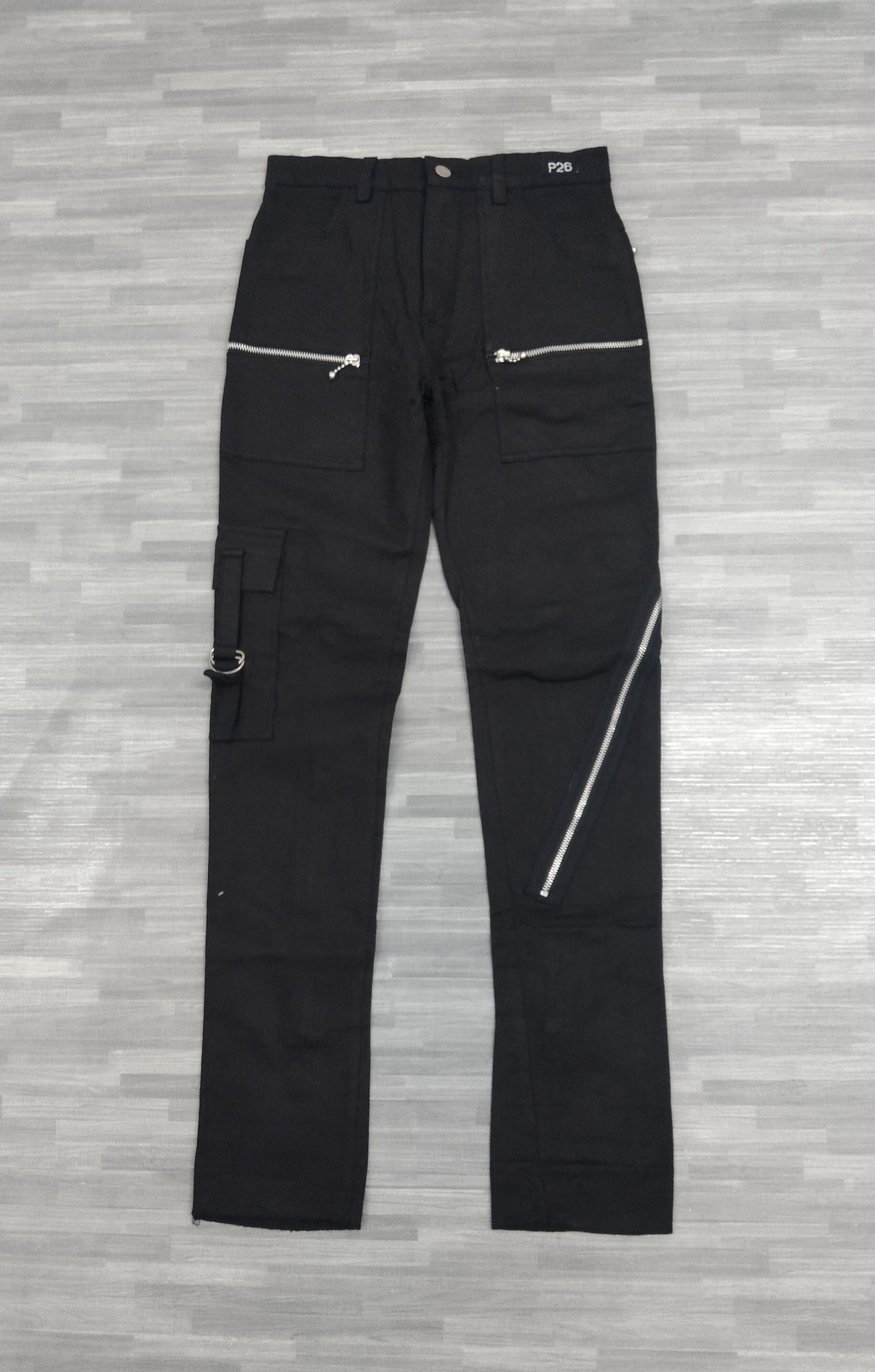 Seditionaries TOKYO PUNKER SEDITIONARIES MULTIZIPPER CARGO PANTS Size US 26 / EU 42 - 2 Thumbnail