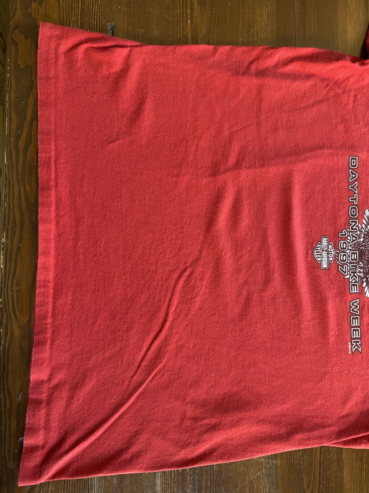 Harley Davidson Vintage ‘97 Harley Davidson Single Stitch Bike Week Tee Size US XL / EU 56 / 4 - 11 Thumbnail