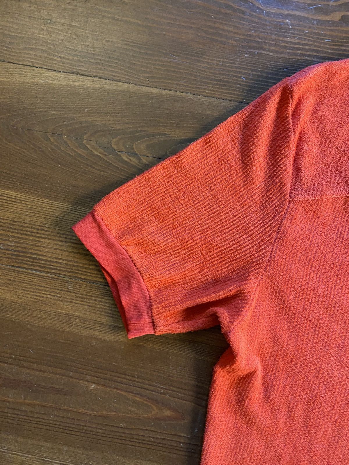 Vintage Vintage 80’s Ribbed V-Neck Single Stitch Ringer Tee Size US M / EU 48-50 / 2 - 5 Thumbnail