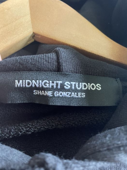 Midnight studios crystal online logo hoodie