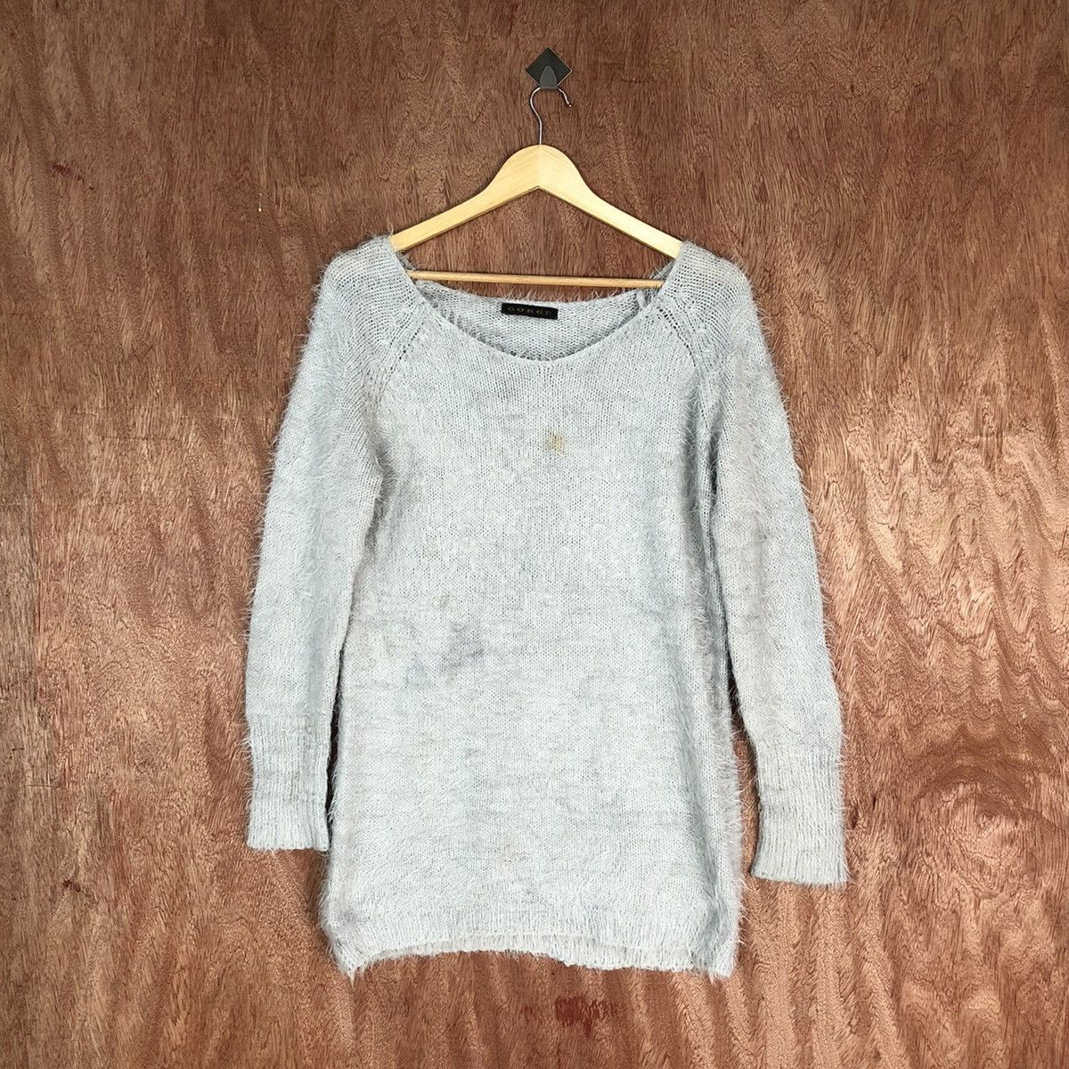 Japanese Brand × Other Giorge Shag Shaggy Fur Mohair Knitwear #6728 Size US S / EU 44-46 / 1 - 1 Thumbnail