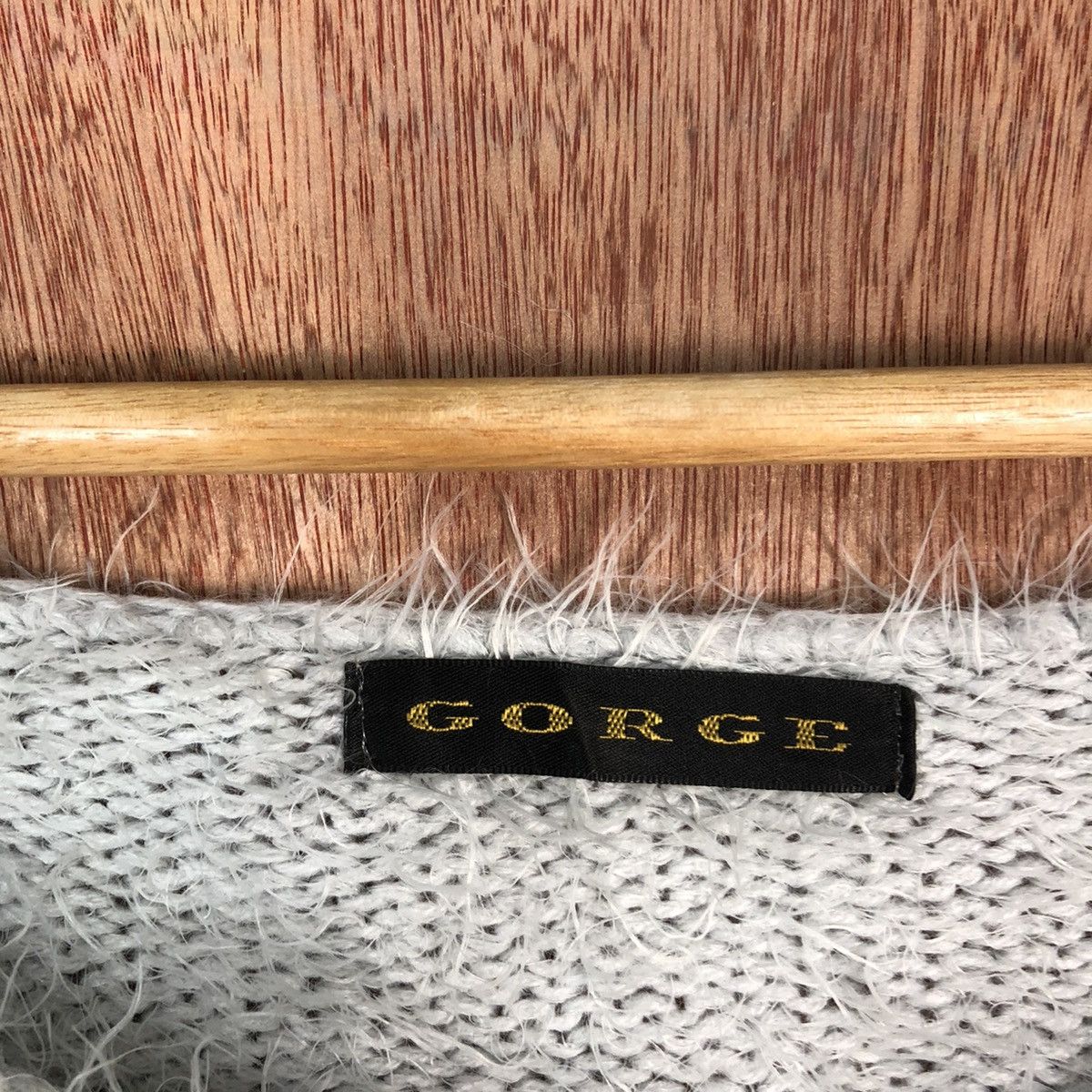Japanese Brand × Other Giorge Shag Shaggy Fur Mohair Knitwear #6728 Size US S / EU 44-46 / 1 - 6 Thumbnail