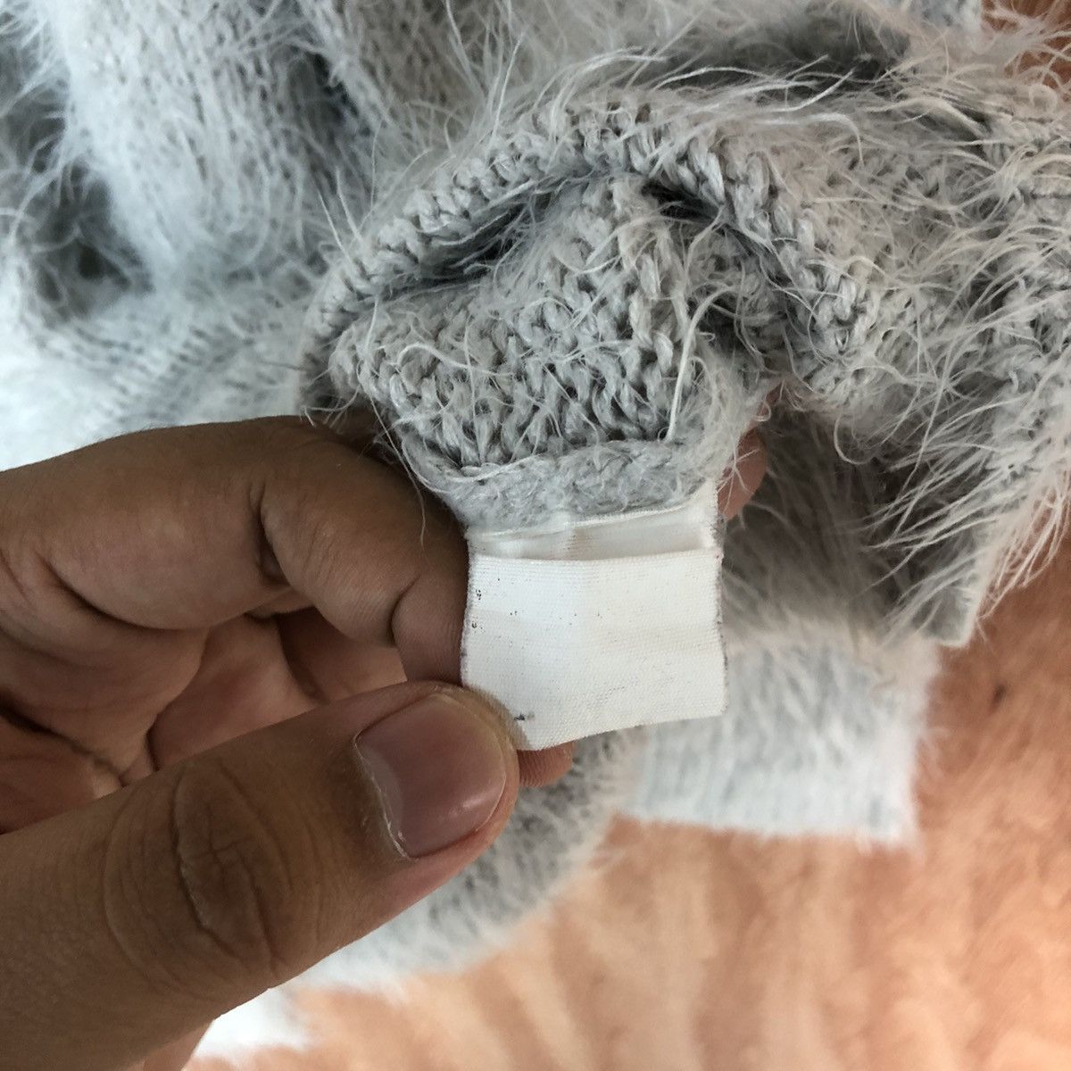 Japanese Brand × Other Giorge Shag Shaggy Fur Mohair Knitwear #6728 Size US S / EU 44-46 / 1 - 9 Thumbnail