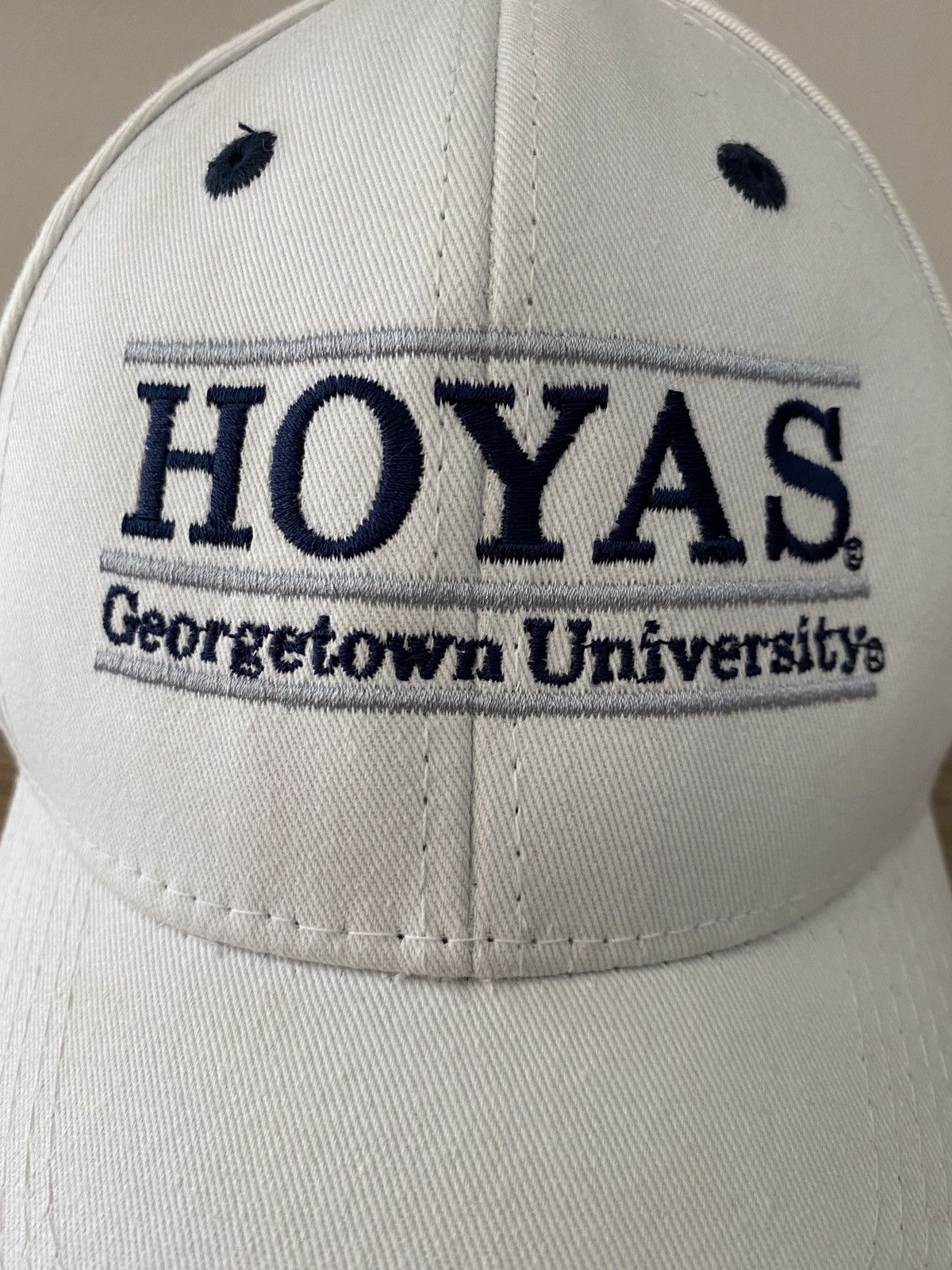 NCAA Vintage 90’s Georgetown Hoyas Snap Back Dad Hat Cap Size ONE SIZE - 2 Thumbnail