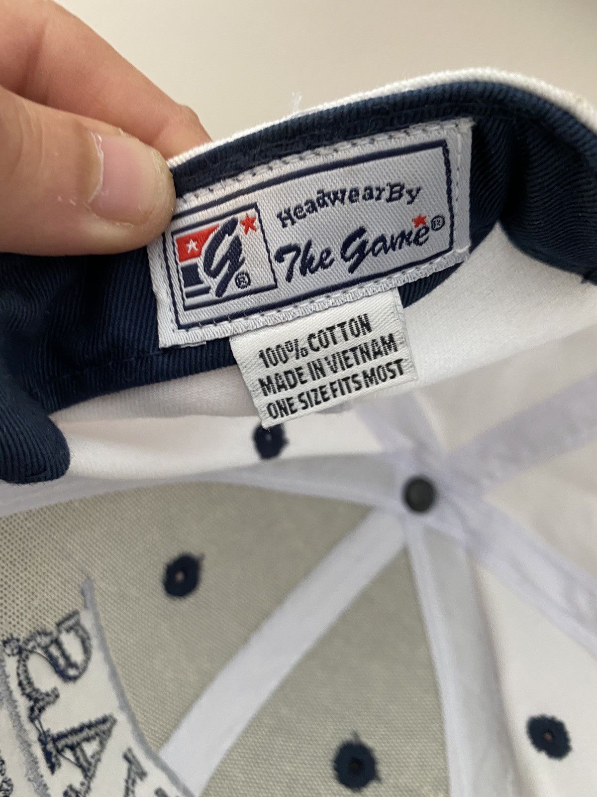 NCAA Vintage 90’s Georgetown Hoyas Snap Back Dad Hat Cap Size ONE SIZE - 12 Thumbnail