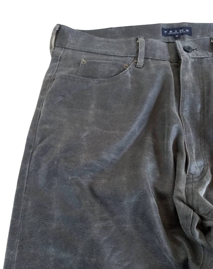 Japanese Brand 🇯🇵Vintage Pride Japan Waxed Denim Size US 34 / EU 50 - 7 Thumbnail