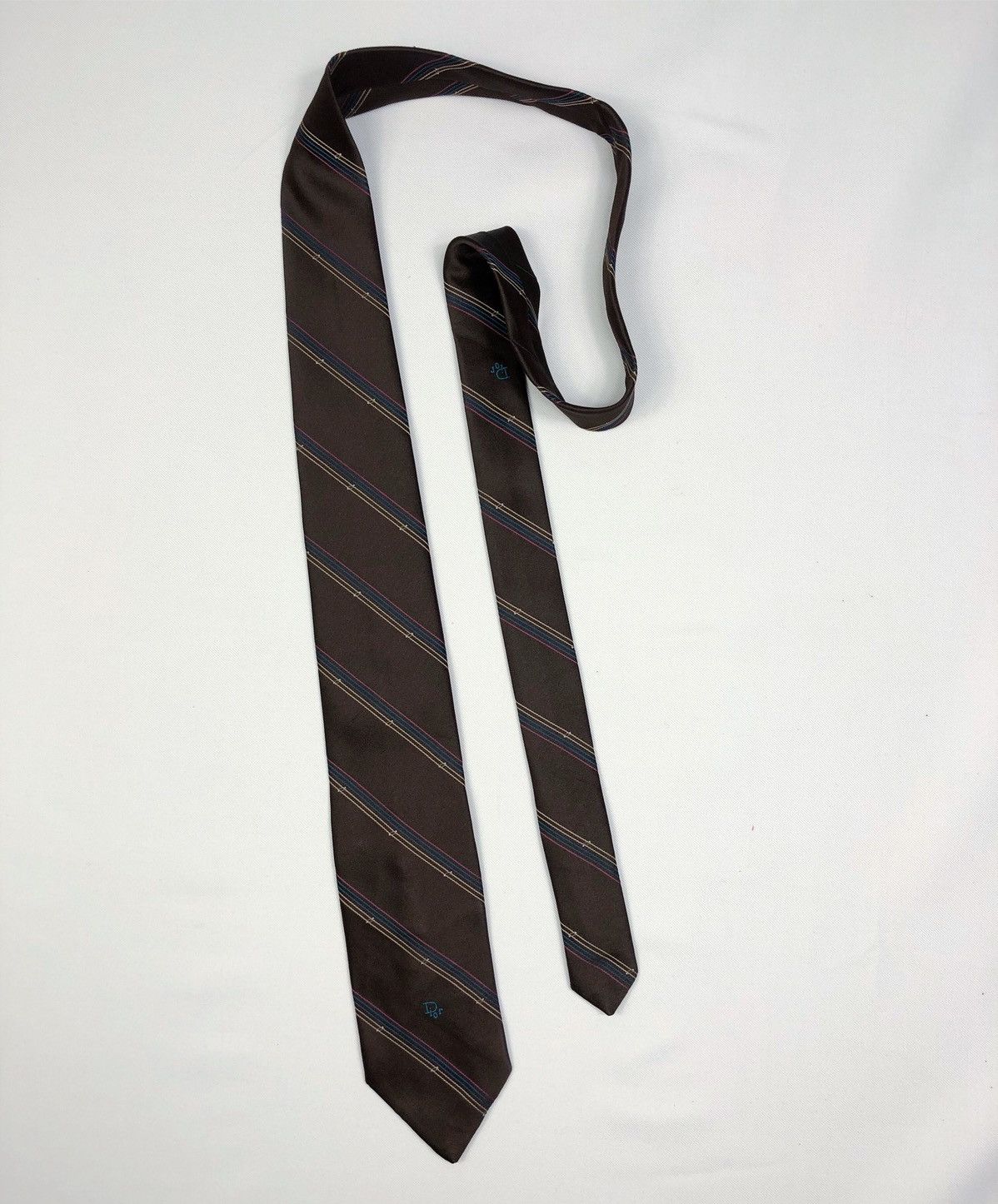 Dior × Vintage Rare Vintage Christian Dior Tie Size ONE SIZE - 1 Thumbnail